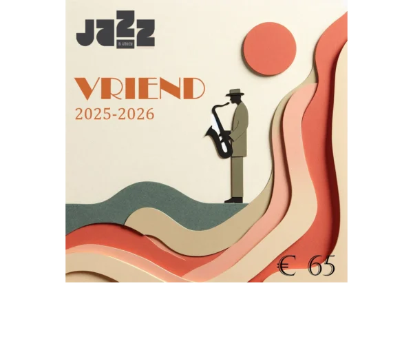 Vriend van Jazz in Arnhem - Seizoen 2025-2026